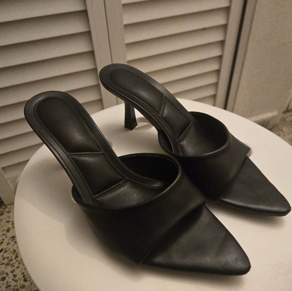 Movado Black Women's Heels